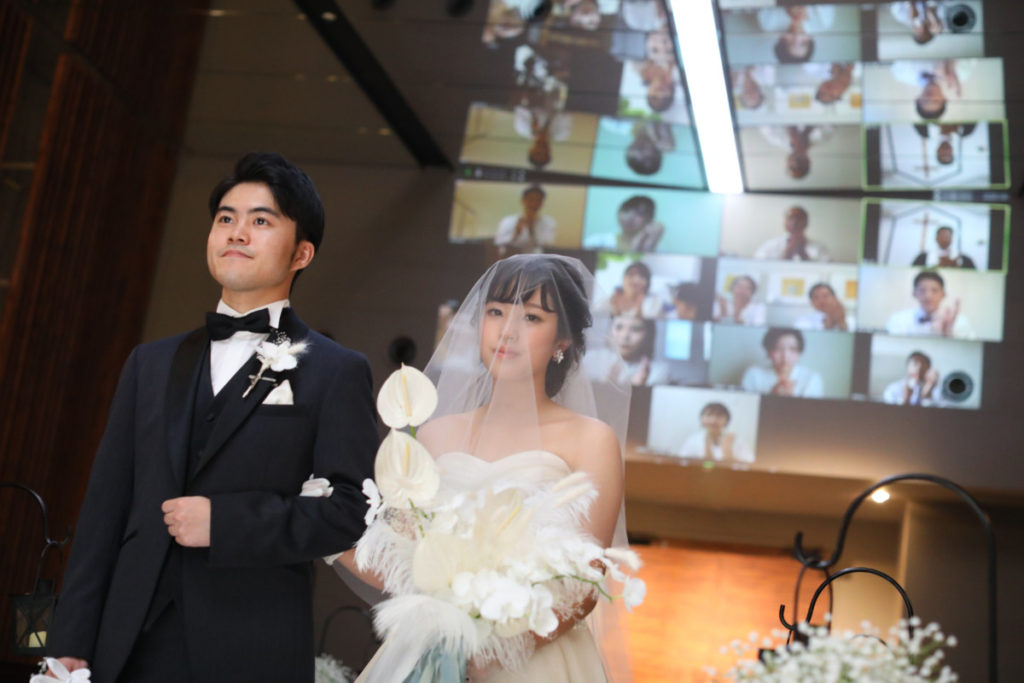 ★2020.8.23完全オンライン結婚式Report★